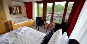 Deluxe Double Room, Jetted Tub, River View | Iron/ironing board, free WiFi - Agva My Way Hotel (Sile)