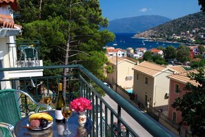 Luxury Apartment, 2 Bedrooms (Attic) | Terrace/patio - Faos Luxury Apartments (Kefalonia)