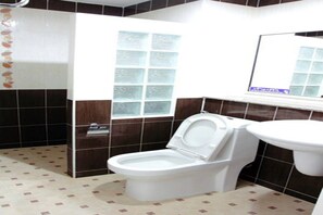 Standard Room | Bathroom | Shower, free toiletries, towels - JRD Resort (Lop Buri)