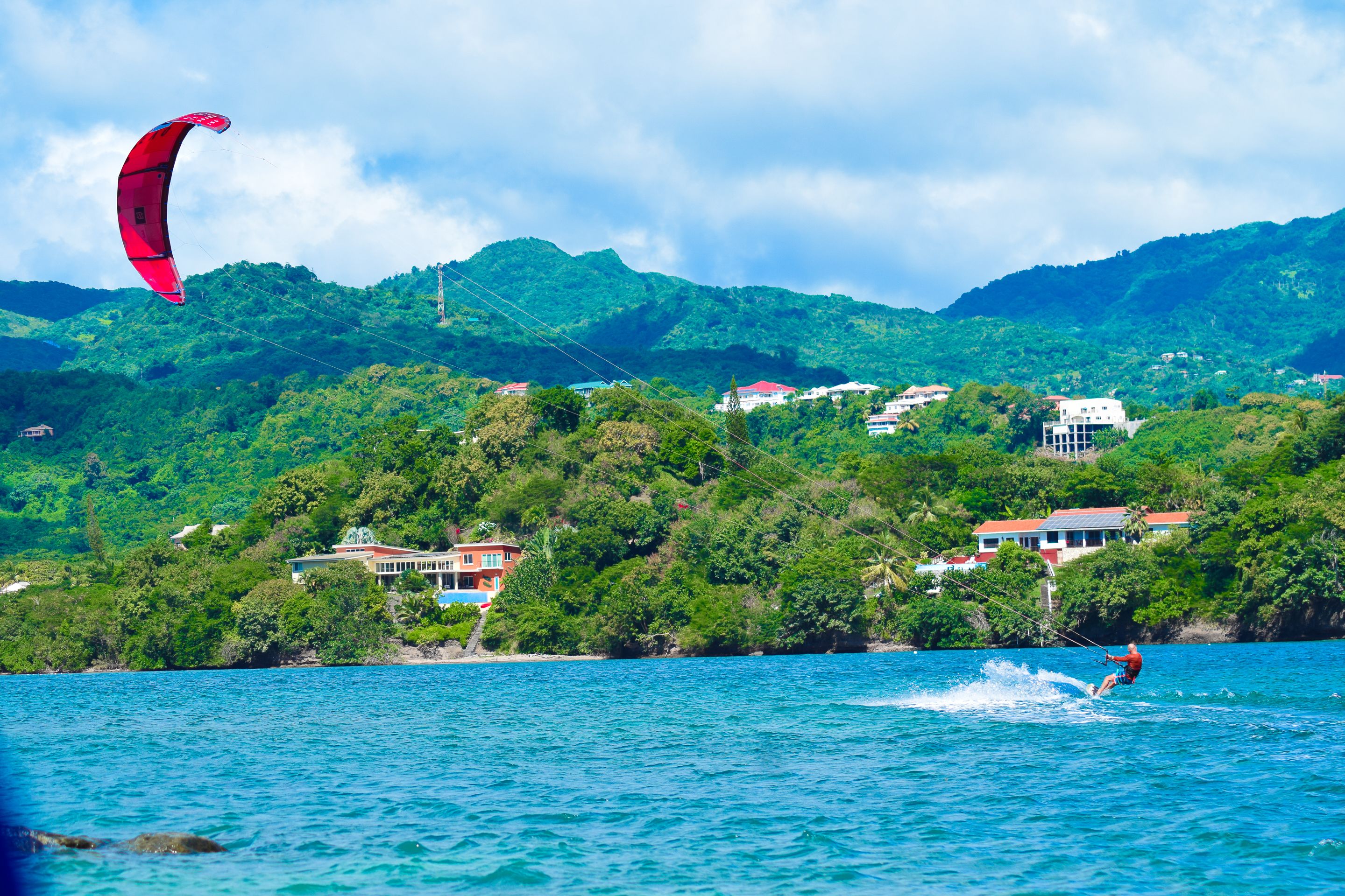 on the beach, white sand, sun-loungers, beach towels