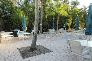 Condo, 2 Bedrooms | Terrace/patio - Estero Cove 411 2 Bedroom Condo by Redawning (Fort Myers Beach)