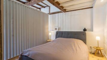 1 slaapkamer, bedden met traagschuimmatrassen