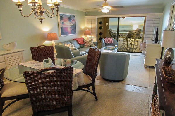 Condo, 2 Bedrooms | In-room dining - Leonardo Arms 503 2 Bedroom Condo by Redawning (Fort Myers Beach)