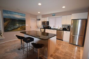 House, 2 Bedrooms | Private kitchen | Fridge, coffee/tea maker, toaster - Tunnel Avenue 14106 2 Bedroom Home by RedAwning (Ocean City)