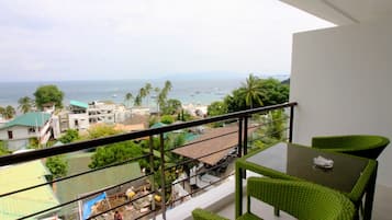 Vista a la playa o el mar