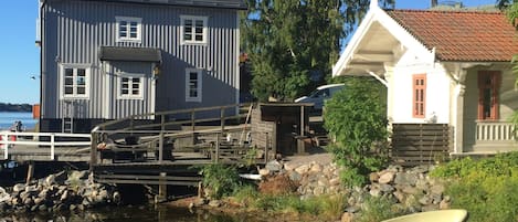 Façade de l’hébergement