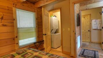 Kabin, 1 kamar tidur | 1 kamar tidur, Wi-Fi gratis, dan seprai linen