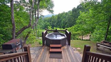 Kabin, 1 kamar tidur | Bathtub spa outdoor