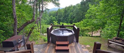 小屋, 1 間臥室 | 室外 Spa 池