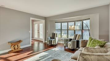 House, Multiple Bedrooms | Living room | Foosball, table tennis