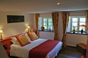 Comfort Double Room (Muscade) | 1 bedroom, premium bedding, individually decorated - La Haute Grange (Fréland)