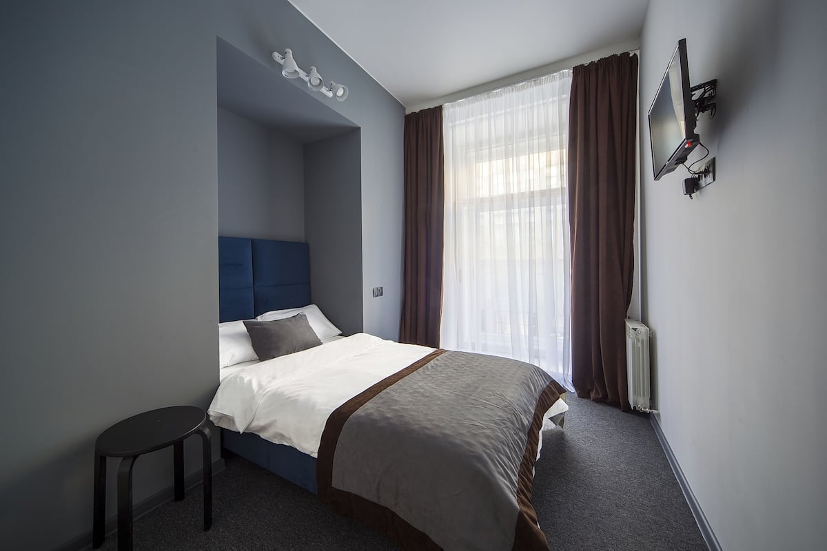 Kamar Single Standar | Brankas, setrika/meja setrika, Wi-Fi gratis, dan seprai linen