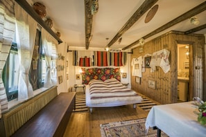 Quarto casal tradicional, 1 quarto, vista para o jardim, no jardim | Ferros/tábuas de passar roupa, berços (sobretaxa)