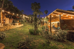 Superior Cabin, 3 Bedrooms, Accessible, Private Bathroom | Living area | Fireplace - Casa Agrreste Bed & Breakfast (Sopó)