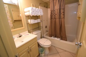 Shower, towels