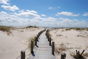Beach nearby