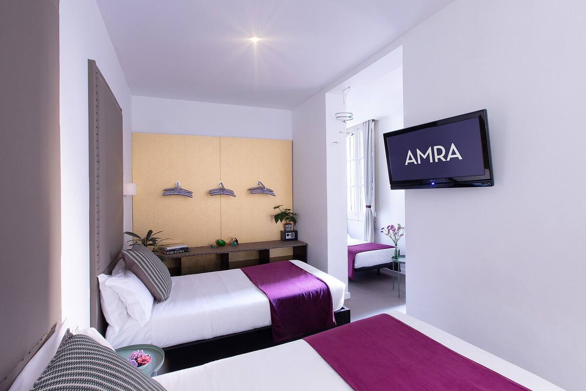 Triple Room | Premium bedding, in-room safe, desk, laptop workspace