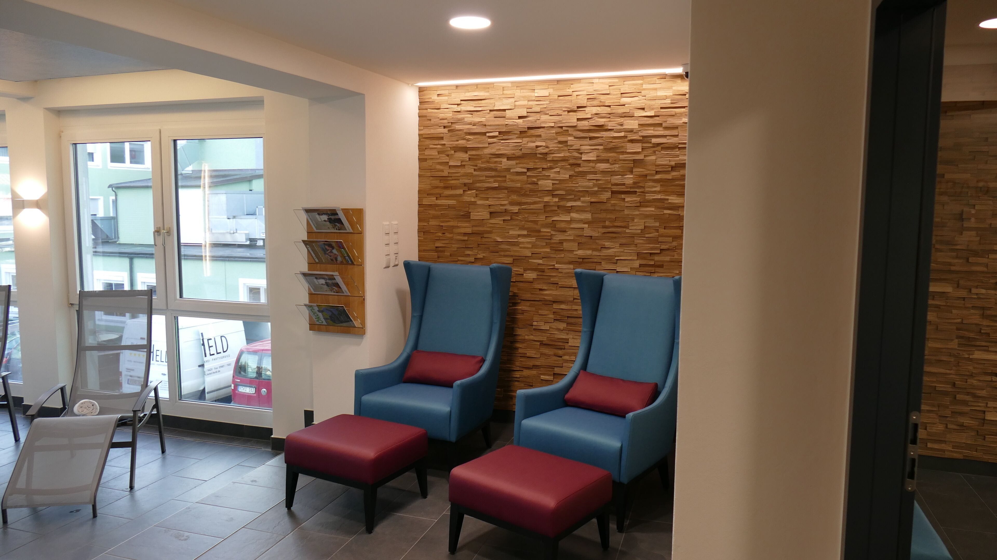 indoor pool, open 7:00 am to 10:00 pm, pool loungers