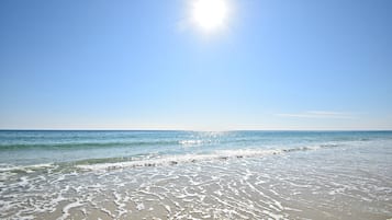 On the beach