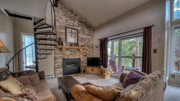 Living area - Inner Circle Sunshine - Minutes From Downtown! (Breckenridge)