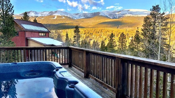 Outdoor spa tub - Peak 7 Mountain Lodge - Hot Tub & Expansive Views! (Breckenridge)
