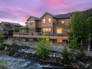 Front of property – evening/night