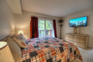 2 makuuhuonetta, silitysrauta/-lauta, ilmainen Wi-Fi