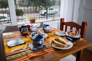 Free daily breakfast