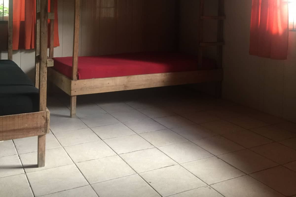 Dormitorio compartido básico, solo para mujeres, con acceso para personas discapacitadas | Cunas y wifi gratis
