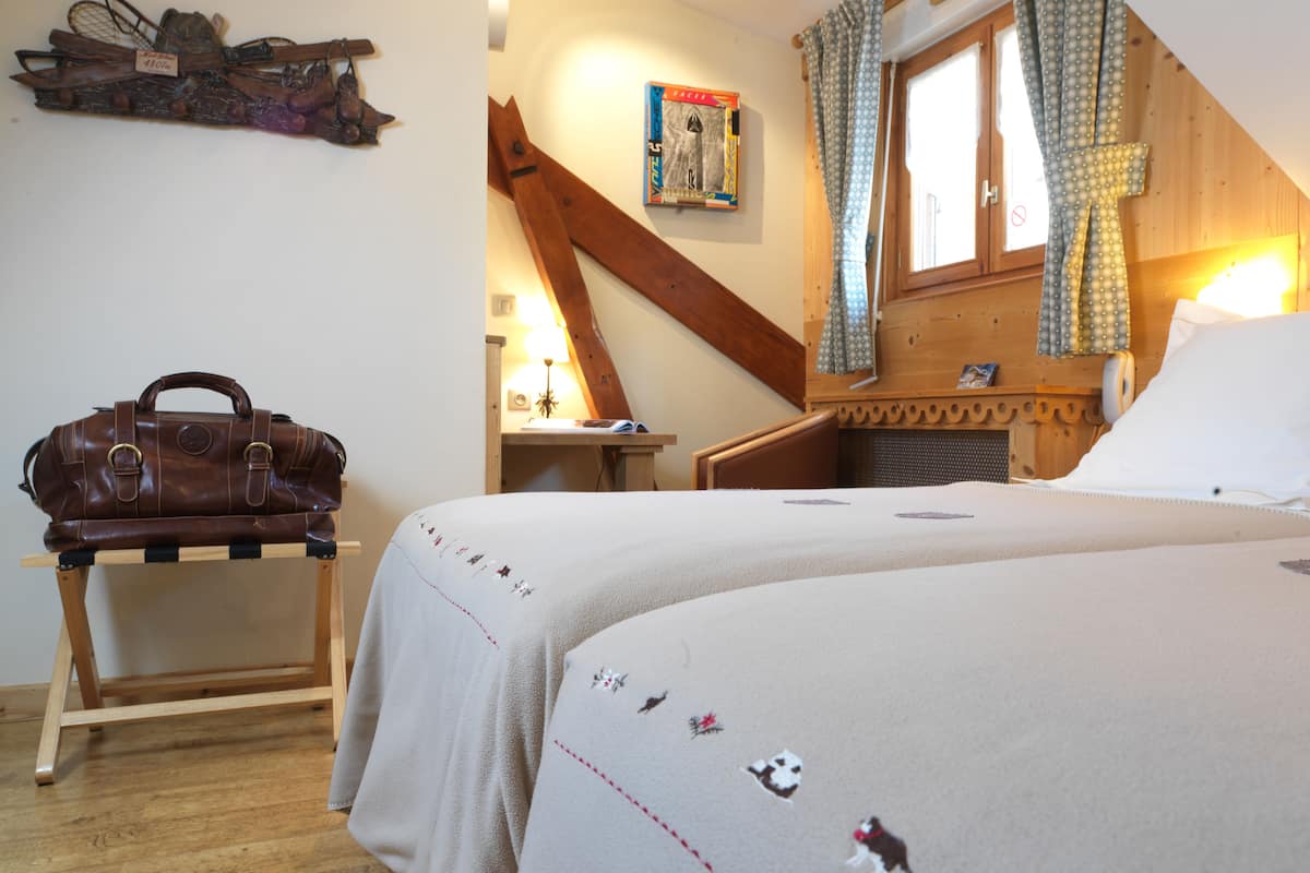 standard double or twin room, mountain view | premium bedding, in-room safe, individually decorated