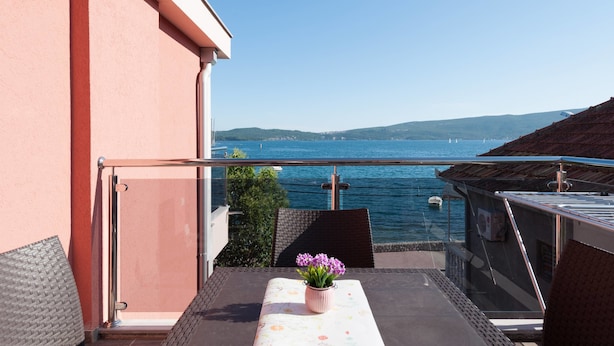 Terrace/patio - Apartments Delfin (Tivat)