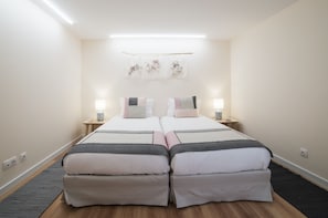1 chambre, draps italiens Frette, literie de qualité supérieure