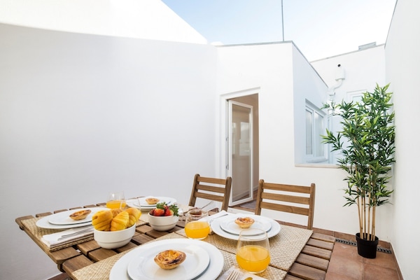 Apartamento, 1 habitación, terraza | Terraza o patio