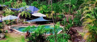 Forest Setting, Pool, Cabana, Large bath, Netflix/Foxtel/Wifi, King Size Bed