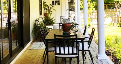 3500 SF Original School transformed into an artful, gorgeous village home, yard