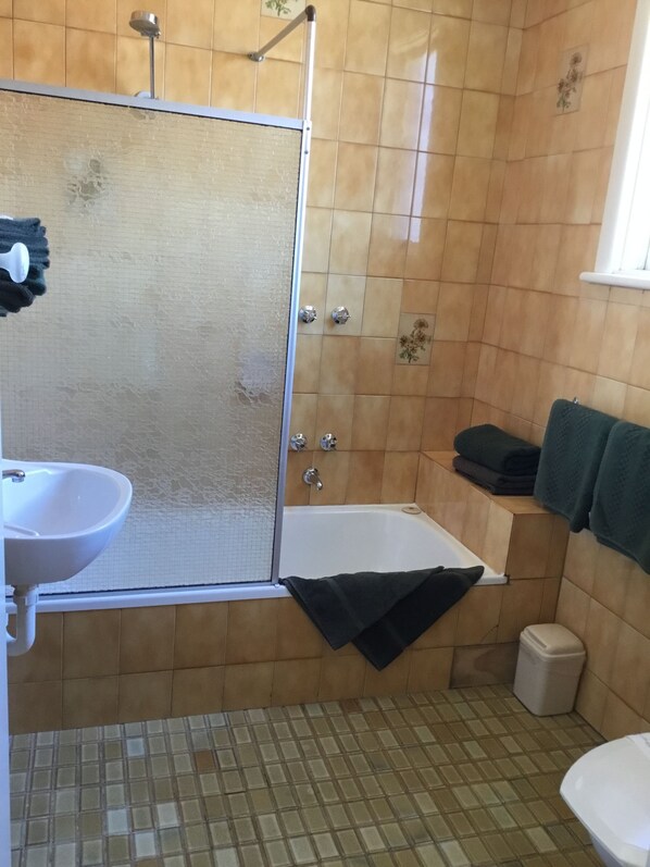 Bathroom shower - Campbell St Lodge (Castlemaine)