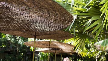 Udsigt fra overnatningsstedet