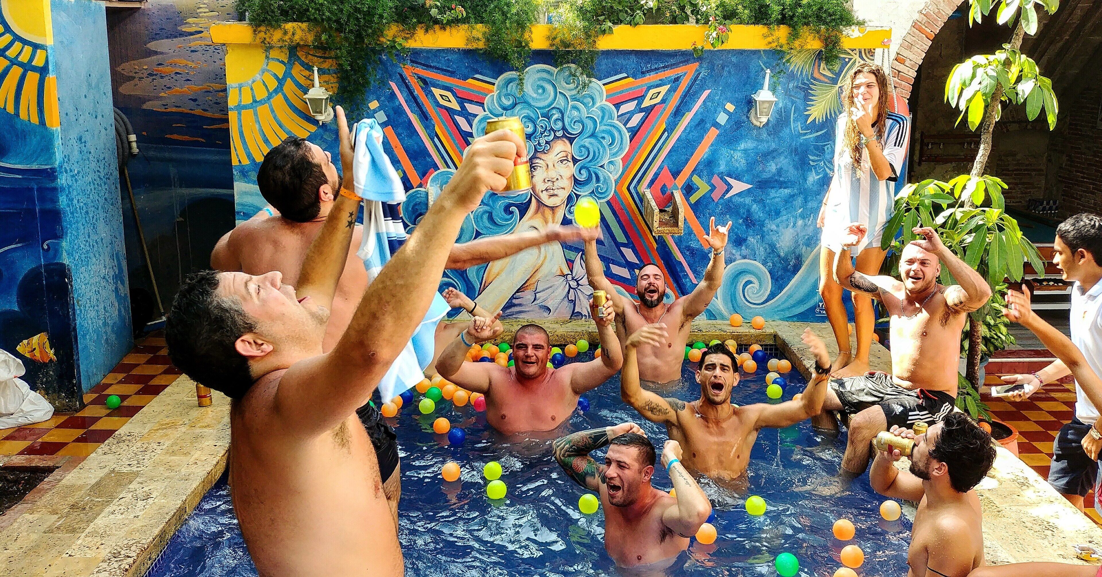 Foto - Media Luna Hostel Cartagena