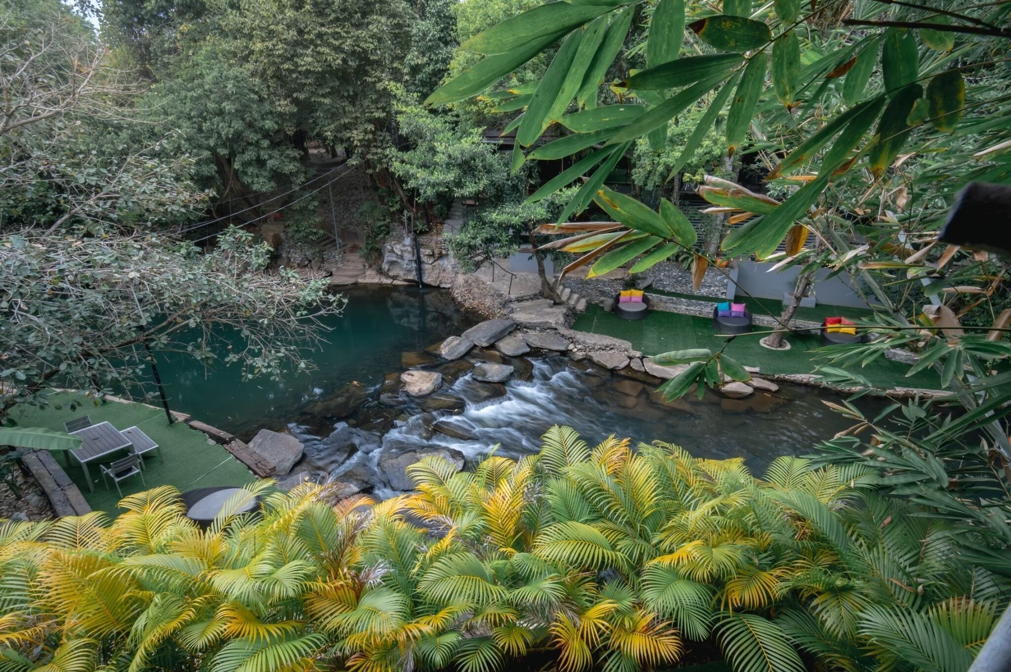 Façade de l’hébergement