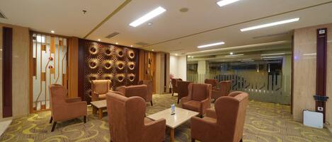 Sala de estar en el lobby