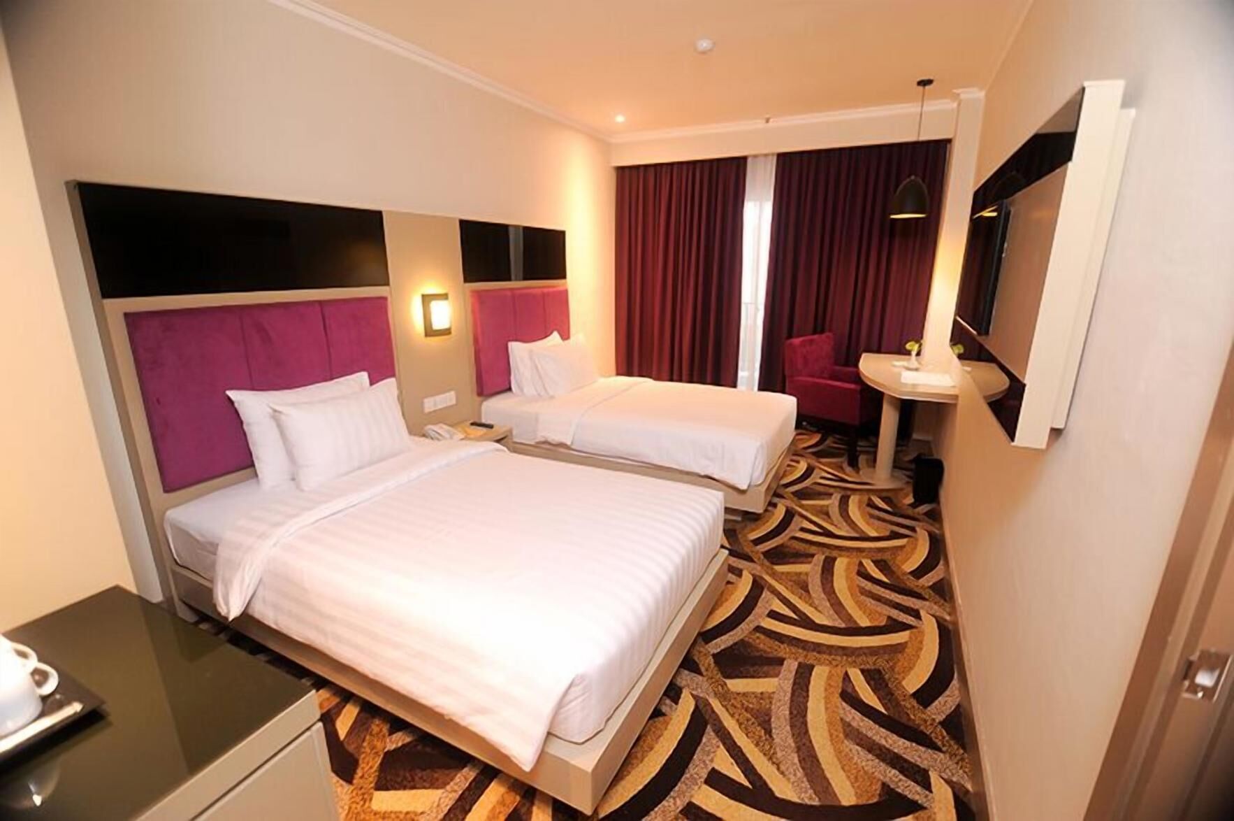 Minibar, in-room safe, desk, blackout drapes