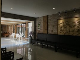 Zona de estar del vestíbulo