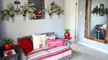 Family Room 1 (1) | Living area | 32-inch LED TV with satellite channels, TV