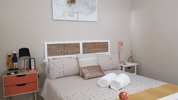 Wi-Fi de cortesia, roupa de cama