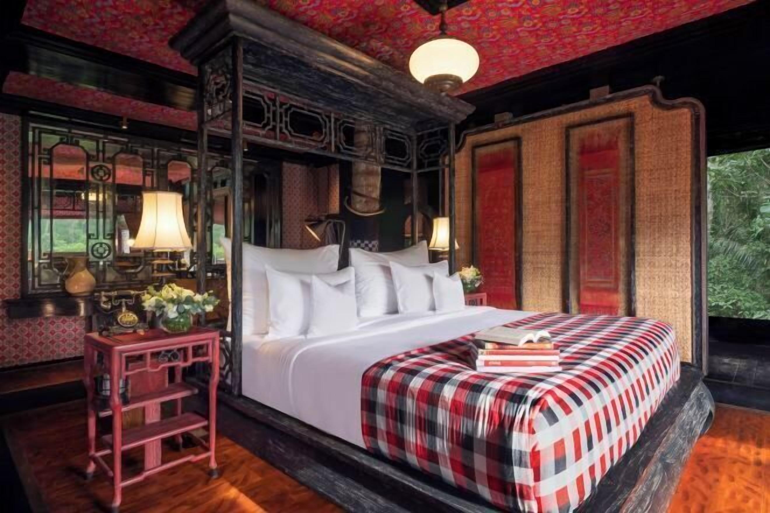 Free minibar items, in-room safe, individually decorated