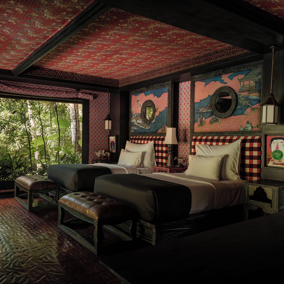 Two Bedroom Lodge | Free minibar items, in-room safe, individually decorated