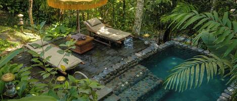 Tent, Terrace | Free minibar items, in-room safe, individually decorated