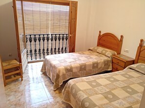 Wifi gratis y ropa de cama 