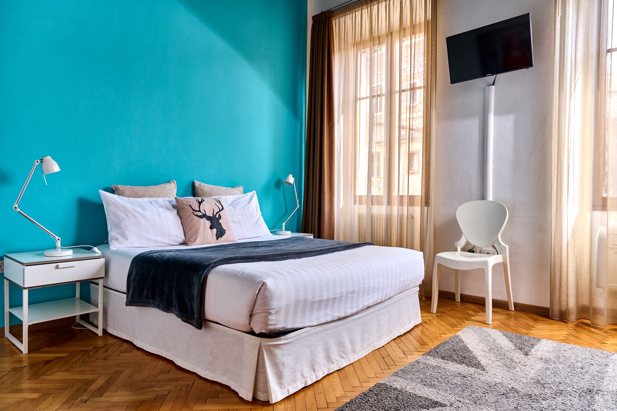 Biancheria da letto di alta qualità, copriletto in piuma