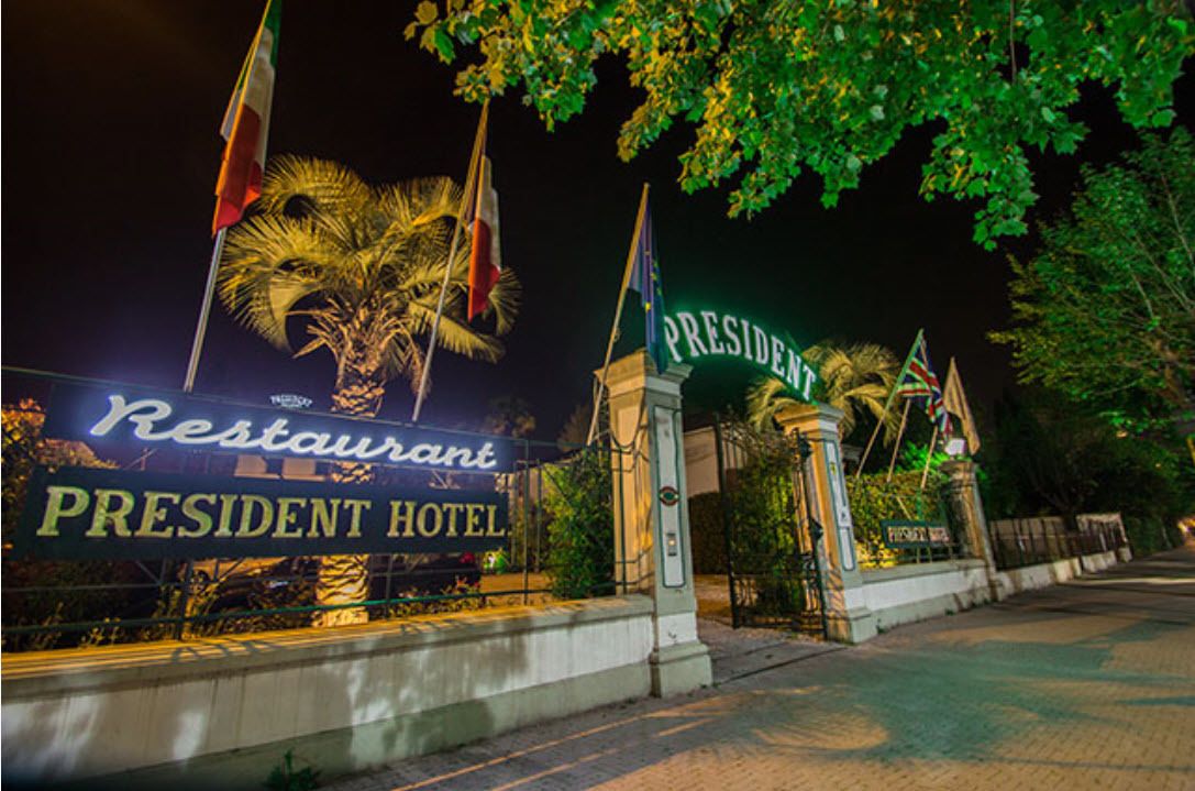 Entrada de la propiedad